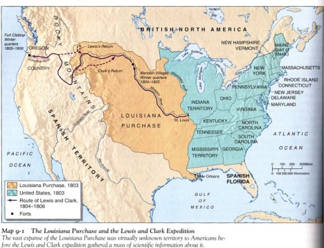 map of louisiana purchase 1803. 1020 Louisiana Purchase 1803